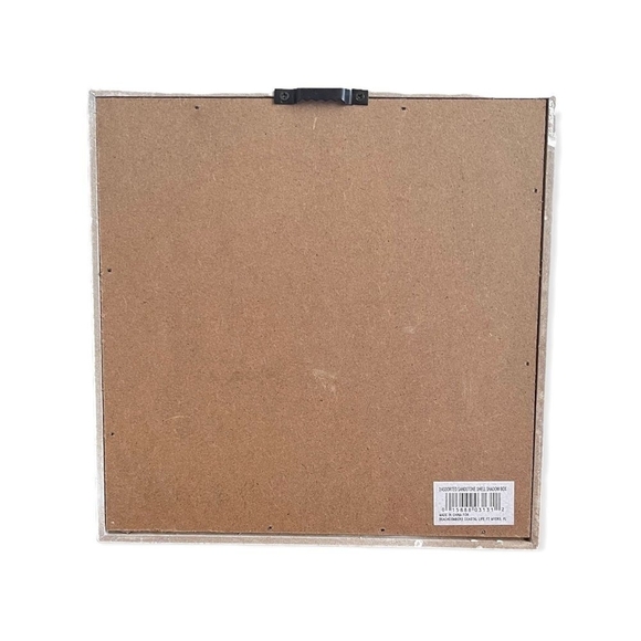 Sand Stone Glass Resin Shadow Box Starfish Wall Decor Beach Wall Hangings Frame - Picture 3 of 3